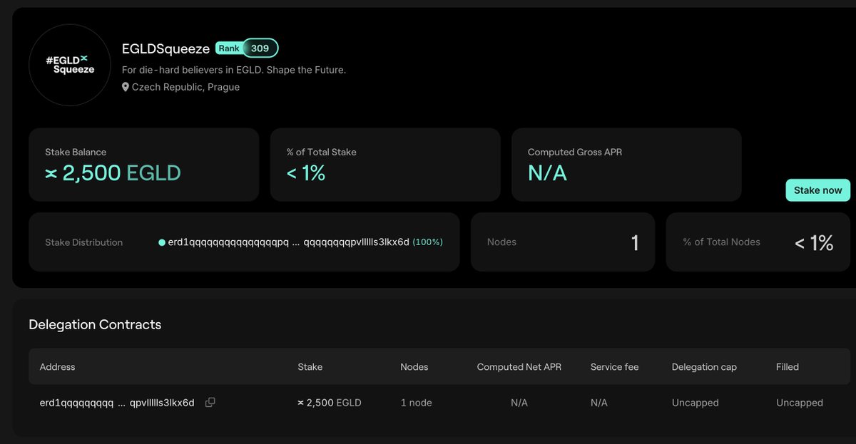 Veroc_Daniel's tweet photo. You asked, we delivered. For true believers in #MultiversX (#EGLD) who want to shape the future. Starting with 0% fees. If fees are ever introduced, every cent will go back into growing #EGLDSqueeze—campaigns, community, videos, and more. This is about us, not profit. Let's go! https://t.co/x69O89CyHn