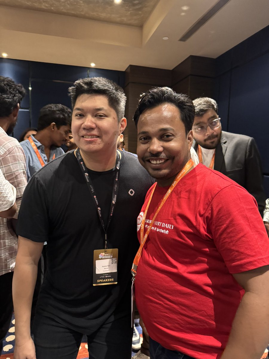 AirdropAlertAAD's tweet image. Excited to partner with #IBW in supporting Web3 events Awareness 🙌

Catch us live at #IBW24 Conference on 4th &amp;amp; 5th December in Bangalore. 

Just Met @Aptos Co-founder and CTO @AveryChing 

@SUPRA_Labs Co-Founder and CEO @JoshuaTobkin

@monad_xyz CEO @keoneHD 

#ibw24