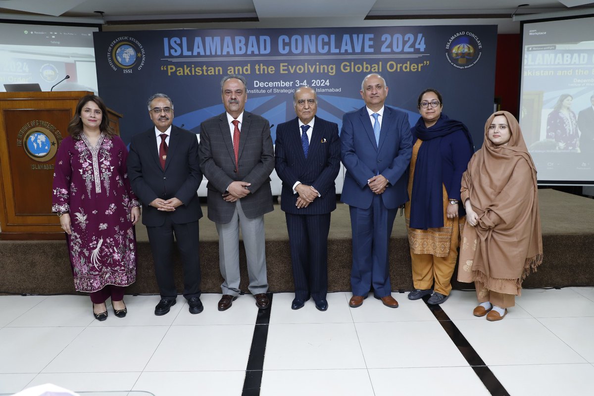Centre for Afghanistan Middle East & Africa -CAMEA (@camea_issi) on Twitter photo Working Session IV of #IslamabadConclave2024 hosted by #CAMEA on Transforming Regional Dynamics and Architecture: Pakistan’s Posture
<a href="/ISSIslamabad/">Institute of Strategic Studies Islamabad</a> <a href="/ForeignOfficePk/">Ministry of Foreign Affairs - Pakistan</a> <a href="/HinaRKhar/">Hina Rabbani Khar</a> <a href="/aminabm/">Amina Khan</a> <a href="/AsifDurrani20/">Asif Durrani</a> <a href="/Kawa__Hassan/">Kawa Hassan</a> <a href="/LeoWigger/">Leo Wigger</a> <a href="/SharifHaroon/">Haroon Sharif</a> <a href="/MichaelKugelman/">Michael Kugelman</a> Working Session IV of #IslamabadConclave2024 hosted by #CAMEA on Transforming Regional Dynamics and Architecture: Pakistan’s Posture
<a href="/ISSIslamabad/">Institute of Strategic Studies Islamabad</a> <a href="/ForeignOfficePk/">Ministry of Foreign Affairs - Pakistan</a> <a href="/HinaRKhar/">Hina Rabbani Khar</a> <a href="/aminabm/">Amina Khan</a> <a href="/AsifDurrani20/">Asif Durrani</a> <a href="/Kawa__Hassan/">Kawa Hassan</a> <a href="/LeoWigger/">Leo Wigger</a> <a href="/SharifHaroon/">Haroon Sharif</a> <a href="/MichaelKugelman/">Michael Kugelman</a>
