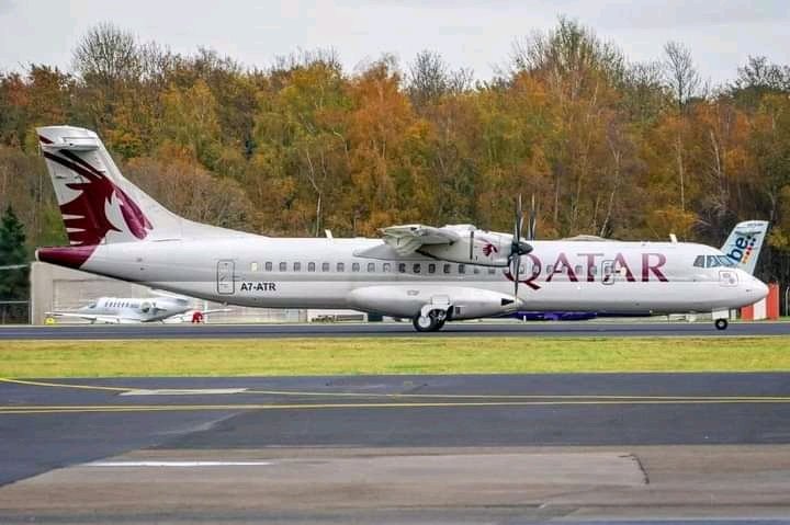 Aviationroundt1's tweet photo. Qatar Airways took delivery of its first ATR 72-600 aircraft to commence it's new subsidiary regional service as "Qatar Airways Regional" in the Middle East 

#Qatarairways #ATR https://t.co/VcjkYW3V58