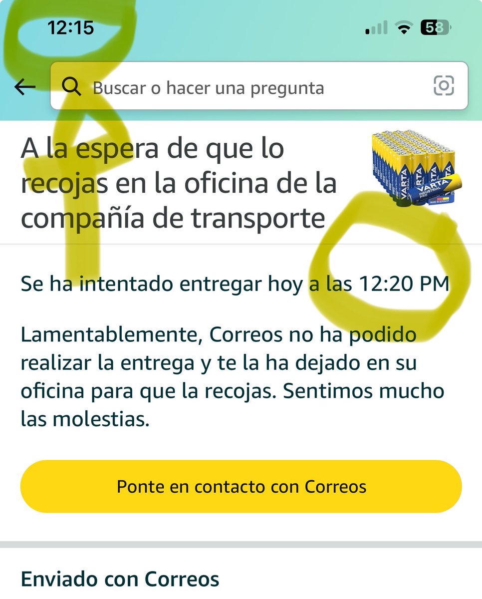 Gotelin80's tweet photo. @CorreosAtiende @Correos ¿Minority Report? https://t.co/Nv1LlLEYZJ