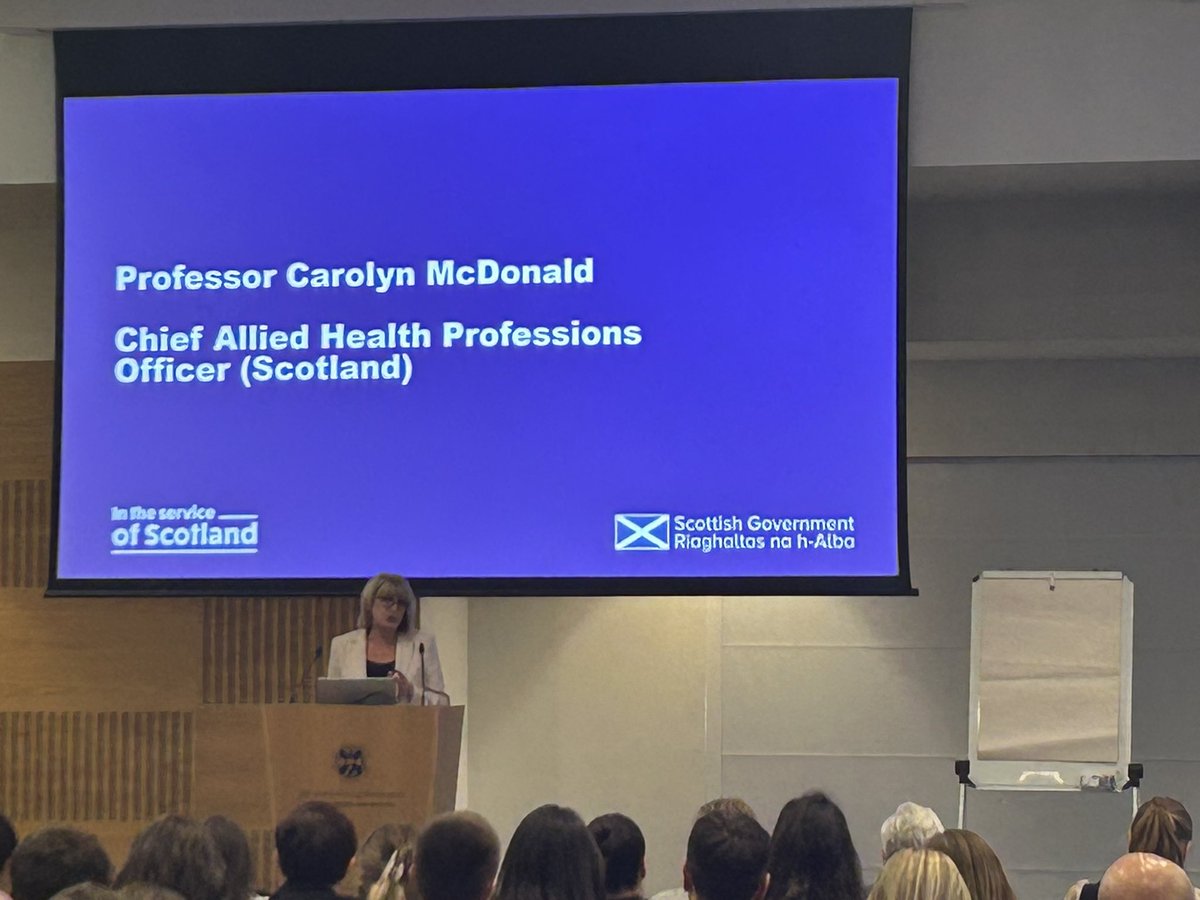 ActiveScotGov's tweet photo. Great to be at @ScotPARC 2024 Conference today exploring the barriers to equality in physical activity &amp; sport #MindTheGap #WeMoveTogether 

Fantastic speech by Professor Carolyn McDonald on the value of Allied Health Professions in closing the gap 👏

@scotgovhealth https://t.co/5oUxvBQb34