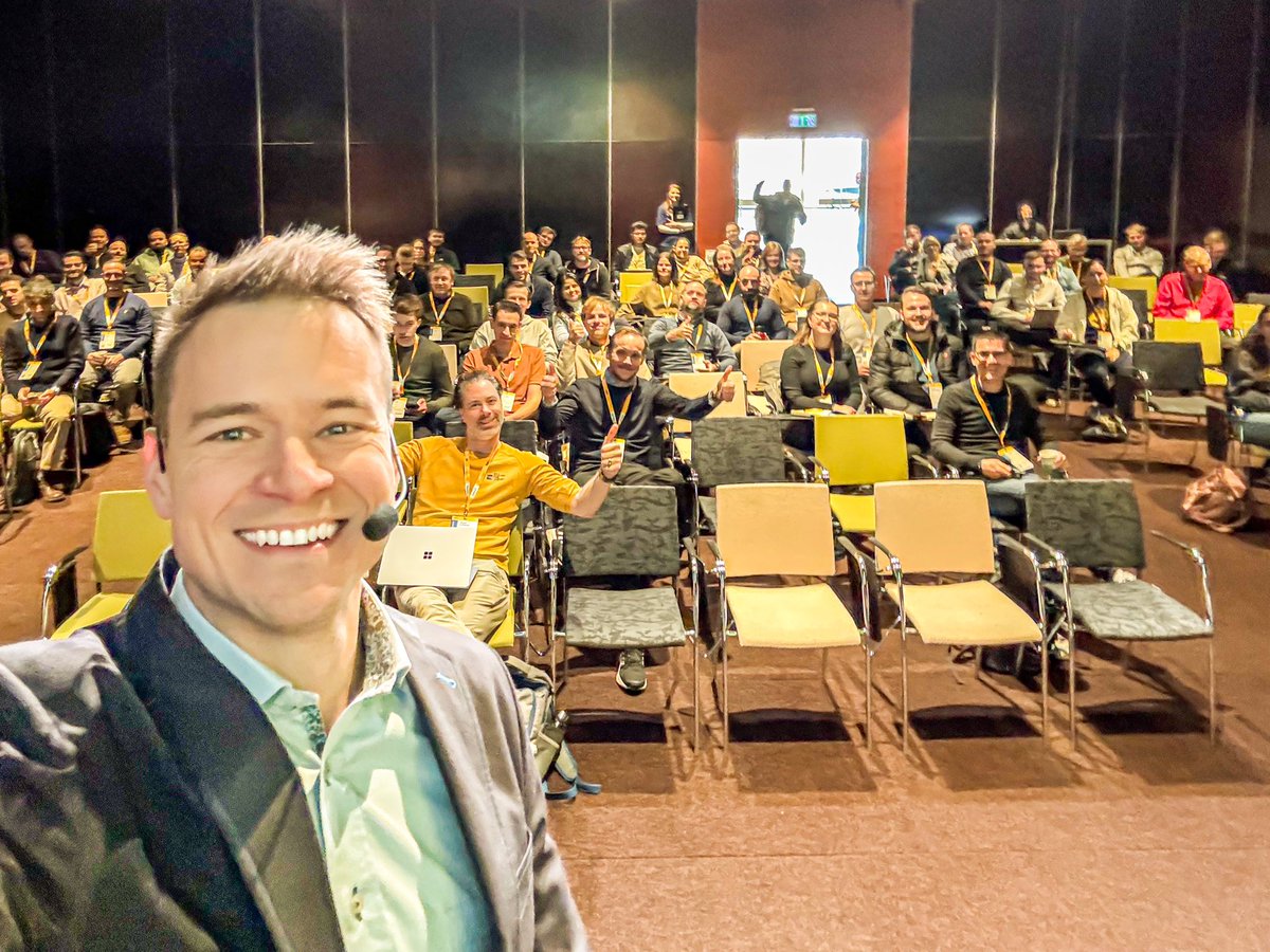 The session went smooth! 😃 Thank you everyone who has attended my session about #ALM with #PowerPlatform pipelines today, at #ESPC24. 
I spent a wonderful time, had been asked many interesting questions and really had enjoyed it! Reach out to me if you have any more questions 🥳
