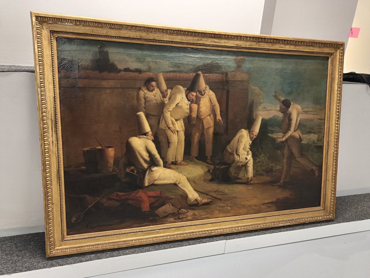 Tant admiré chez <a href="/christiesparis/">Christie's Paris</a> mais vendu chez <a href="/ChristiesInc/">Christie's</a> à Londres après avoir obtenu son certificat d'exportation, ce fabuleux Tiepolo de provenance aristocratique française fera merveille au <a href="/MuseeLouvre/">Musée du Louvre</a> qui l'a donc acquis pour 2 000 000 £ marteau outre-Manche 👏