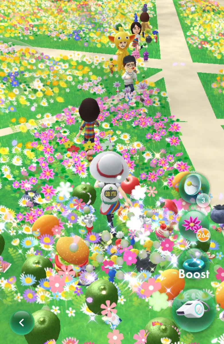 윤석열 퇴진행진에 피크민켜고 걷는사람 많구나