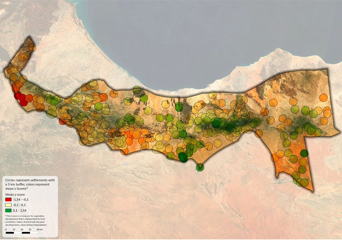 UNDPSomalia's tweet image. Some Somali nomads may know how to deal with drought 

A recent @UNDP study reveals why some Somali pastoralists are more resilient than others

More:undp.org/somalia/blog/d…