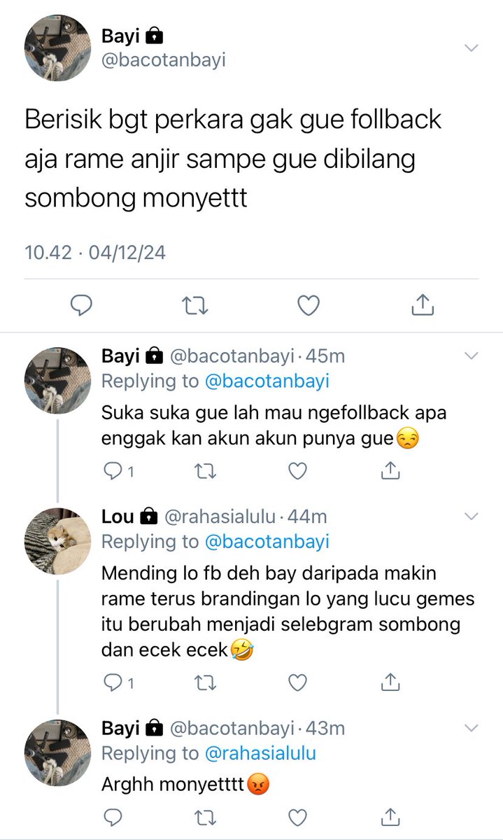 baekbaerries's tweet photo. Baynaka 😡
Edmar 😁

Chanbaek one tweet au https://t.co/4Lz7hPLgcQ