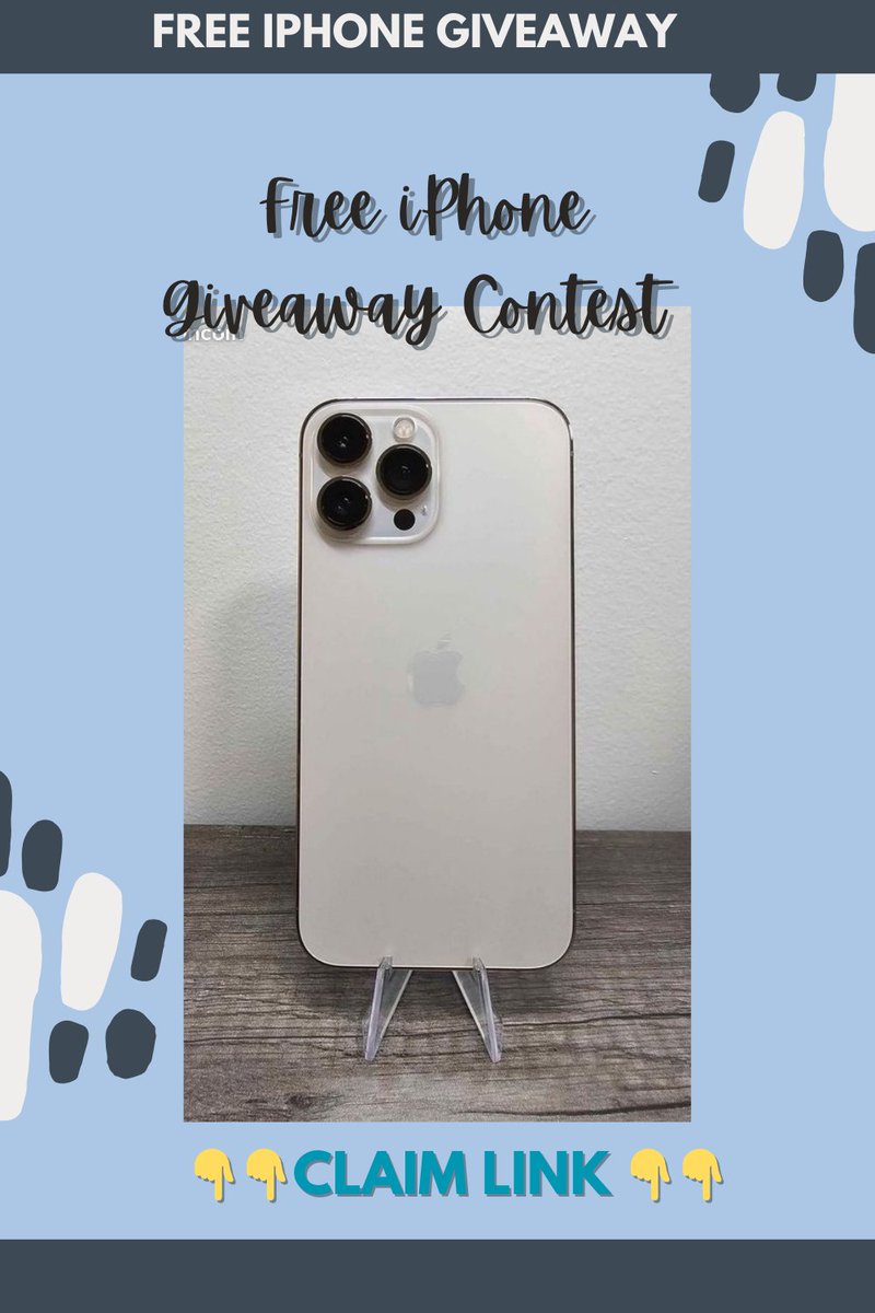 Free iPhone Giveaway Contest
👇👇Claim link 👇👇
rewardszones.com/iphone/2f8f74d
🎉 iPhone 16 Pro Max Giveaway
#iPhone15ProMax #Giveaway #WinAniPhone #FreeiPhone #Contest #iPhone15 #TechGiveaway #DontMissOut #EnterToWin #Freebie