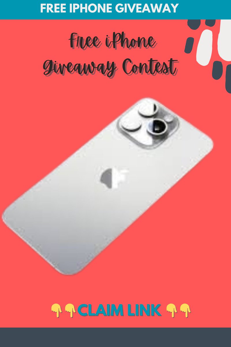Free iPhone Giveaway Contest
👇👇Claim link 👇👇
rewardszones.com/iphone/2f8f74d
🎉 iPhone 16 Pro Max Giveaway
#iPhone15ProMax #Giveaway #WinAniPhone #FreeiPhone #Contest #iPhone15 #TechGiveaway #DontMissOut #EnterToWin #Freebie