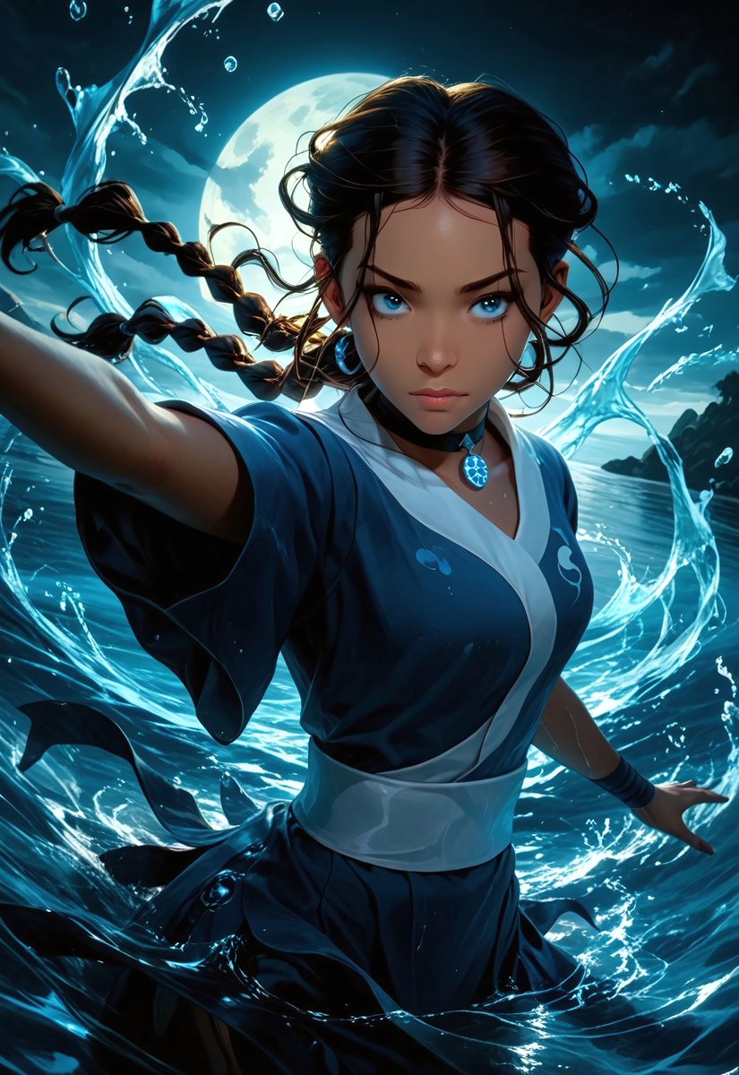 justamirageAI's tweet photo. Lora Katara. Waterbending.

(Anime: ATLA)

#aiart https://t.co/NTgpwiKEt1