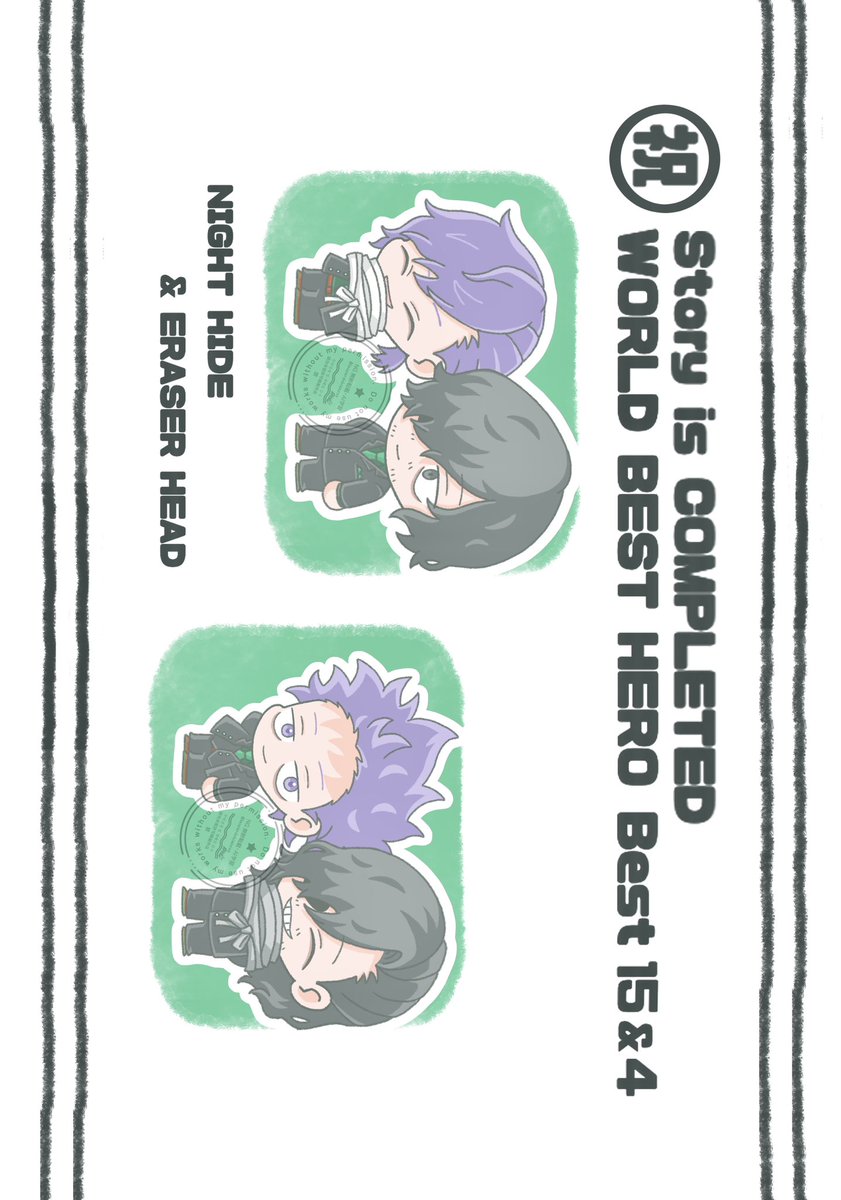leopardobiancox's tweet photo. 完結おめでとうございます！
&amp;WORLD BEST HERO 15位,4位
おめでとう🎉

⚠️431話内容含む⚠️ https://t.co/JUsnIL15AF