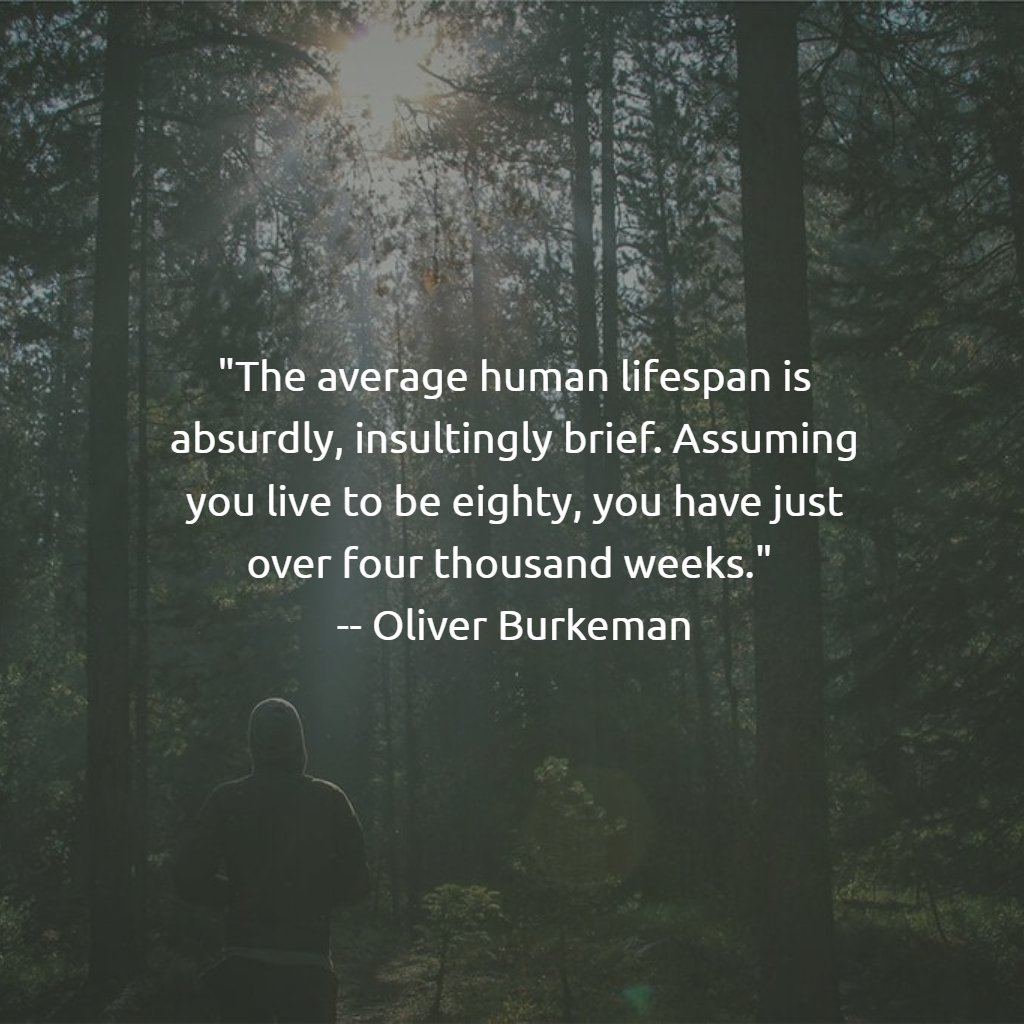 Make it a great Wednesday, do big things personally and professionally. <a href="/oliverburkeman/">Oliver Burkeman</a>