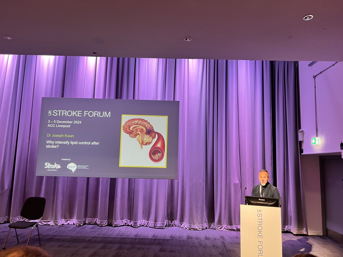 Soma Banerjee (@somabanerjee73) on Twitter photo Our very own @drjkwan presenting <a href="/UKStrokeForum/">UK Stroke Forum</a> 2024 on updated lipid management guidelines for stroke <a href="/StrokeImperial/">Imperial Stroke</a> <a href="/JamilSohaa/">Sohaa Jamil</a> <a href="/Dheeraj_Kall/">Dheeraj Kalladka 🇬🇧</a> <a href="/ImperialBrains/">Imperial Department of Brain Sciences</a> Our very own @drjkwan presenting <a href="/UKStrokeForum/">UK Stroke Forum</a> 2024 on updated lipid management guidelines for stroke <a href="/StrokeImperial/">Imperial Stroke</a> <a href="/JamilSohaa/">Sohaa Jamil</a> <a href="/Dheeraj_Kall/">Dheeraj Kalladka 🇬🇧</a> <a href="/ImperialBrains/">Imperial Department of Brain Sciences</a>