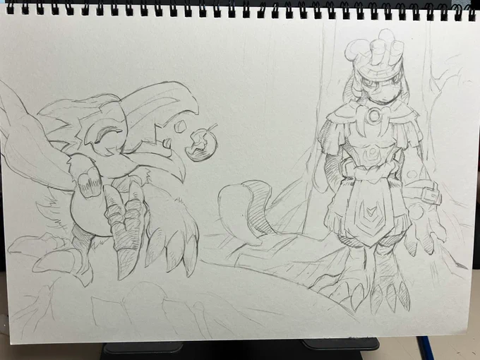 #Commision wip sketch🌌 