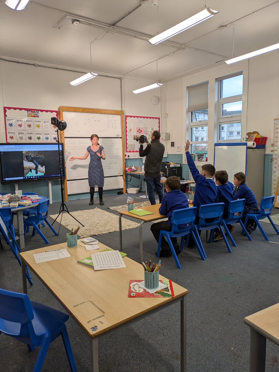 Our Gaelic class were out and about in Paisley creating their @FilmgAlba. We thank <a href="/StMirrenFCFeed/">St Mirren FC</a> for allowed us to film with them, especially Mark who showed us around #Filmg #Gaelic #community #buddies #whereeveryonesucceedstogether