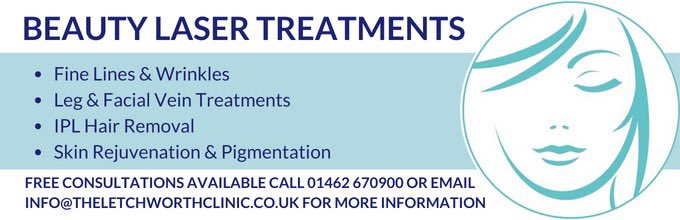 Looking for a Christmas present? Why not buy a voucher for one of the treatments below. 01462 670900