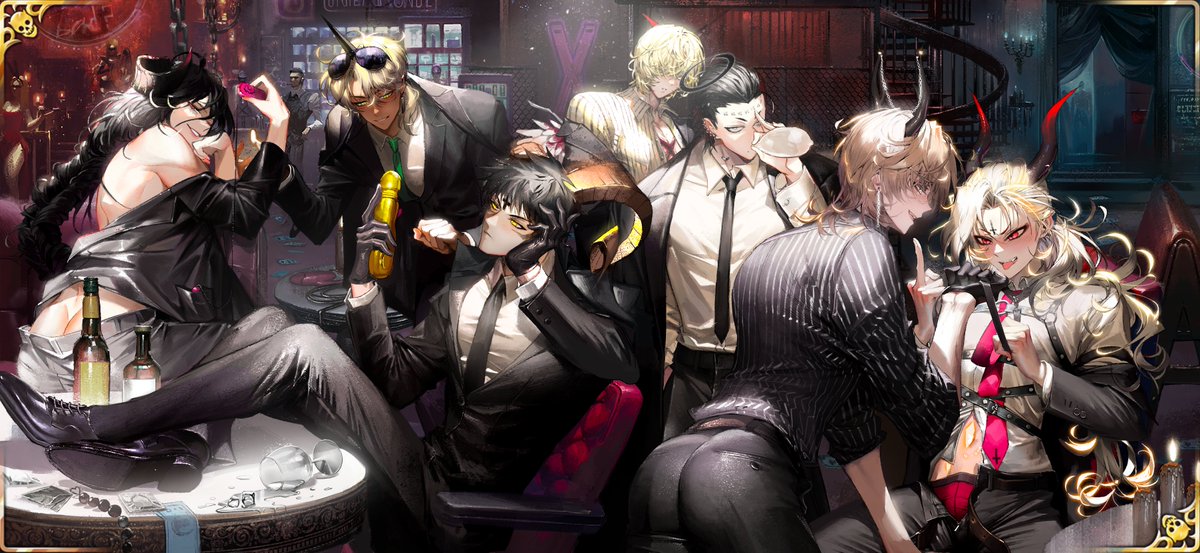 😈ついにすべての王たちが一堂に会しました！七王の邪悪で淫らなエネルギーに満ちた秘密俱楽部での姿をお楽しみに！🍷

#Whatinhellisbad? #WHB #地獄のどこが悪い？