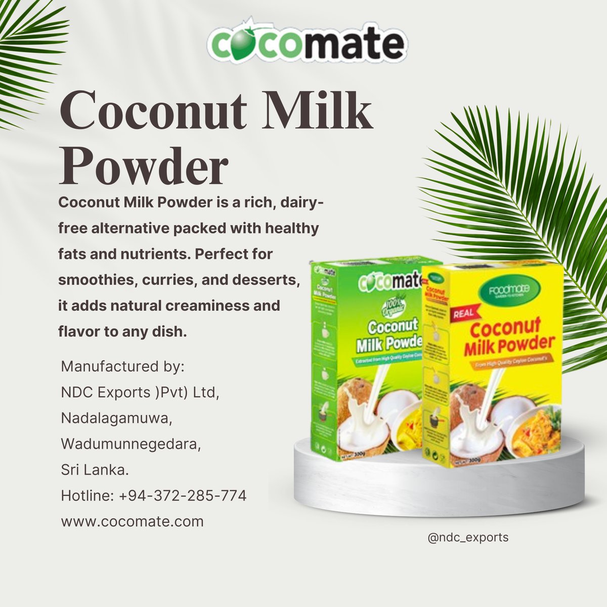 𝙀𝙣𝙟𝙤𝙮 𝙧𝙞𝙘𝙝, 𝙘𝙧𝙚𝙖𝙢𝙮 𝙘𝙤𝙘𝙤𝙣𝙪𝙩 𝙜𝙤𝙤𝙙𝙣𝙚𝙨𝙨 𝙖𝙣𝙮𝙩𝙞𝙢𝙚, 𝙖𝙣𝙮𝙬𝙝𝙚𝙧𝙚 𝙬𝙞𝙩𝙝 𝙤𝙪𝙧 𝘾𝙤𝙘𝙤𝙣𝙪𝙩 𝙈𝙞𝙡𝙠 𝙋𝙤𝙬𝙙𝙚𝙧!