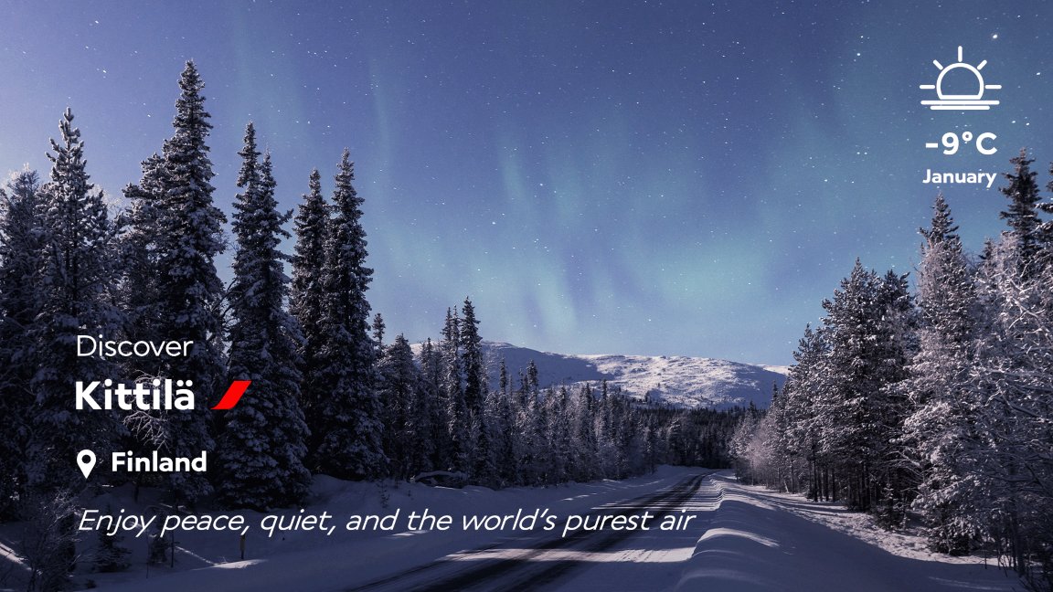 Why not fly north for winter?
Between snow capped mountains, frigid fjords, and frozen tundras, here are four winter wonderlands to wander.
All our offers here: bit.ly/3ZBJgnJ