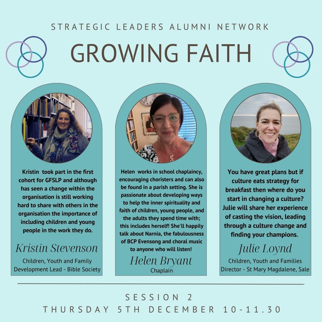 We are sooo looking forward to tomorrow's alumni session with our GF Strategic Leaders! Can't wait to hear of the incredible work going on in local settings with this great group of contributors <a href="/biblesociety/">Bible Society</a> <a href="/HarrisChaplain/">Wandering Chaplain</a>