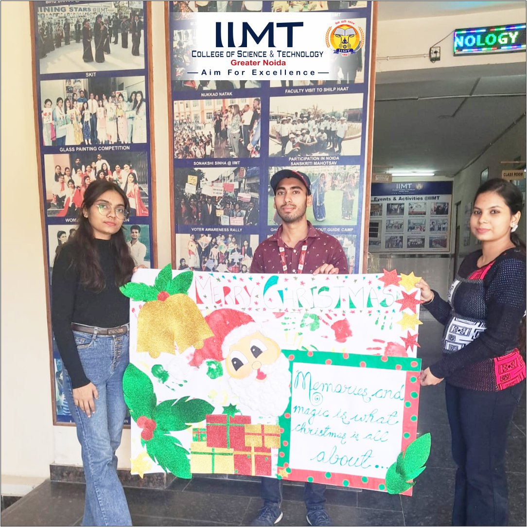 iimtnoida's tweet photo. The Art and Craft Club at IIMT College of Science and Technology organized a vibrant Notice Board Decoration Activity today!
#IIMTScienceAndTechnology #ArtAndCraftClub #CreativeCampus #StudentTalents
#NoticeBoardDecor #LearningWithFun #ArtisticExpressions https://t.co/2KfhyL9gxt