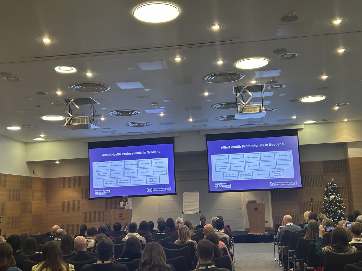 Great to be at <a href="/ScotPARC/">SPARC</a> 2024 Conference today exploring the barriers to equality in physical activity &amp; sport #MindTheGap #WeMoveTogether 

Fantastic speech by Professor Carolyn McDonald on the value of Allied Health Professions in closing the gap 👏

<a href="/scotgovhealth/">Scot Gov Health</a>