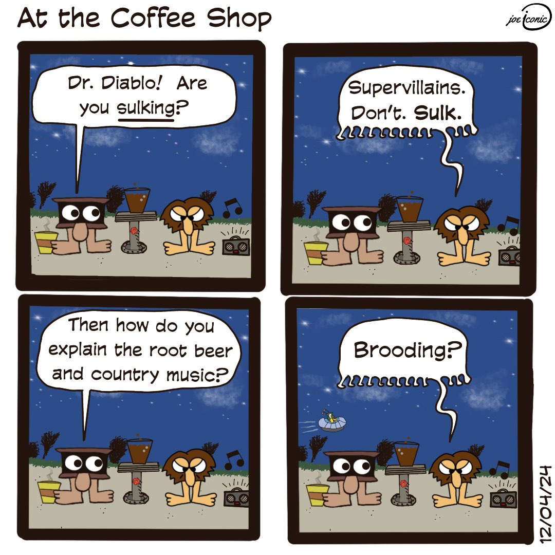 JoeIconic's tweet photo. Root beer & country music
#NotesforTracy #comicsonline #crittertribe #joeiconic https://t.co/BAZUYYZbhF
