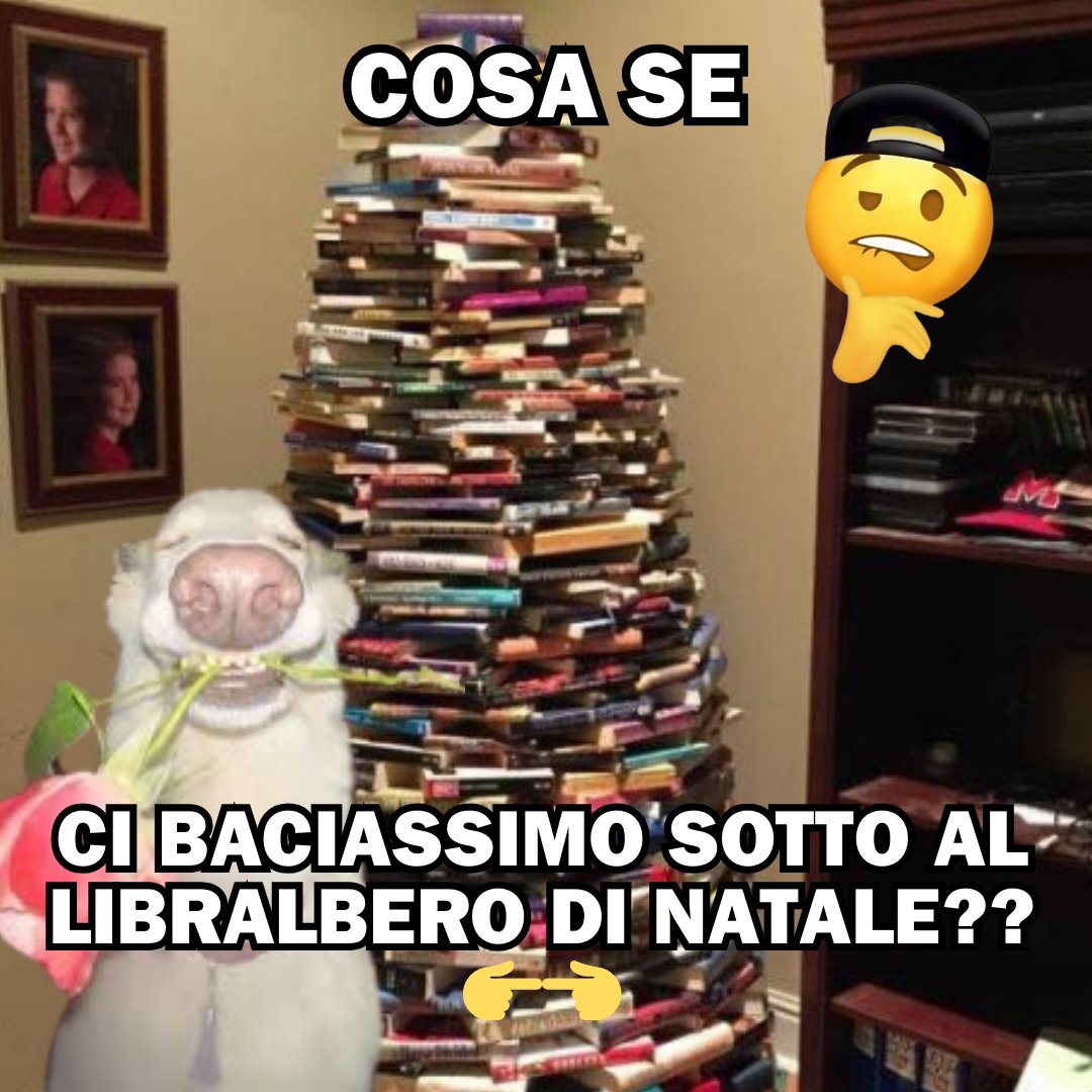 hahaha, scherziamo... a meno che...?? 😳📚 (mandalo a chi sai tu 🌹)