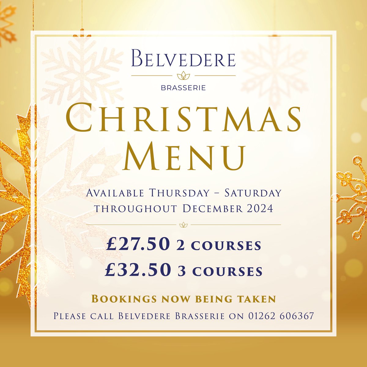 BridGolfClub's tweet photo. Christmas menus! 🎅

Available Thursday - Saturday throughout December. Contact us today to make a reservation - you don't have to be a member to join us! ⛳

🏌️Golf 🍽️ Dine 🛏️ Stay
📲 01262 606367
📧 enquiries@bridlingtongolfclub.co.uk https://t.co/TRXCTiuzOL