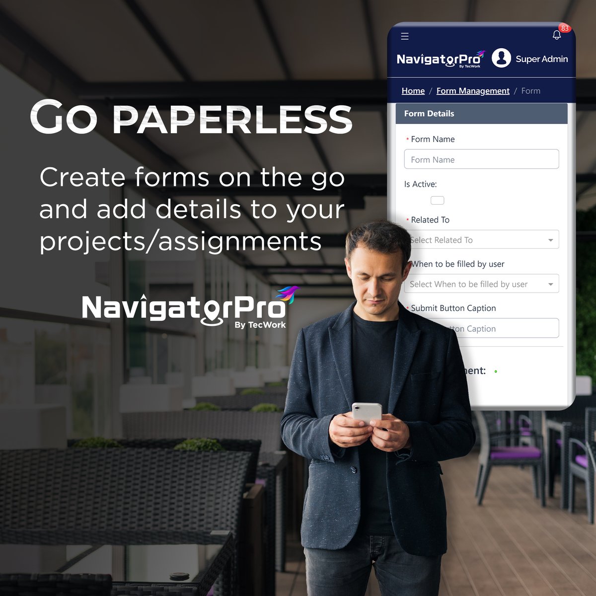 NavigatorPr0's tweet image. Go paperless with NavigatorPro! Effortlessly create digital forms on the go and update your task details from anywhere. Streamline your workflow, boost productivity, and stay organized with this efficient tool.
Visit : shorturl.at/mXg3b 

#fieldtrackingsoftware #gpstracking
