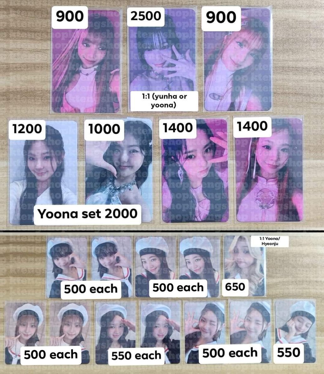 KtengshopONHAND's tweet photo. WTS Unis Photocards
onhand

See photo for price

DOP: Payo
+pf
+LSF https://t.co/sI5obHNgbH