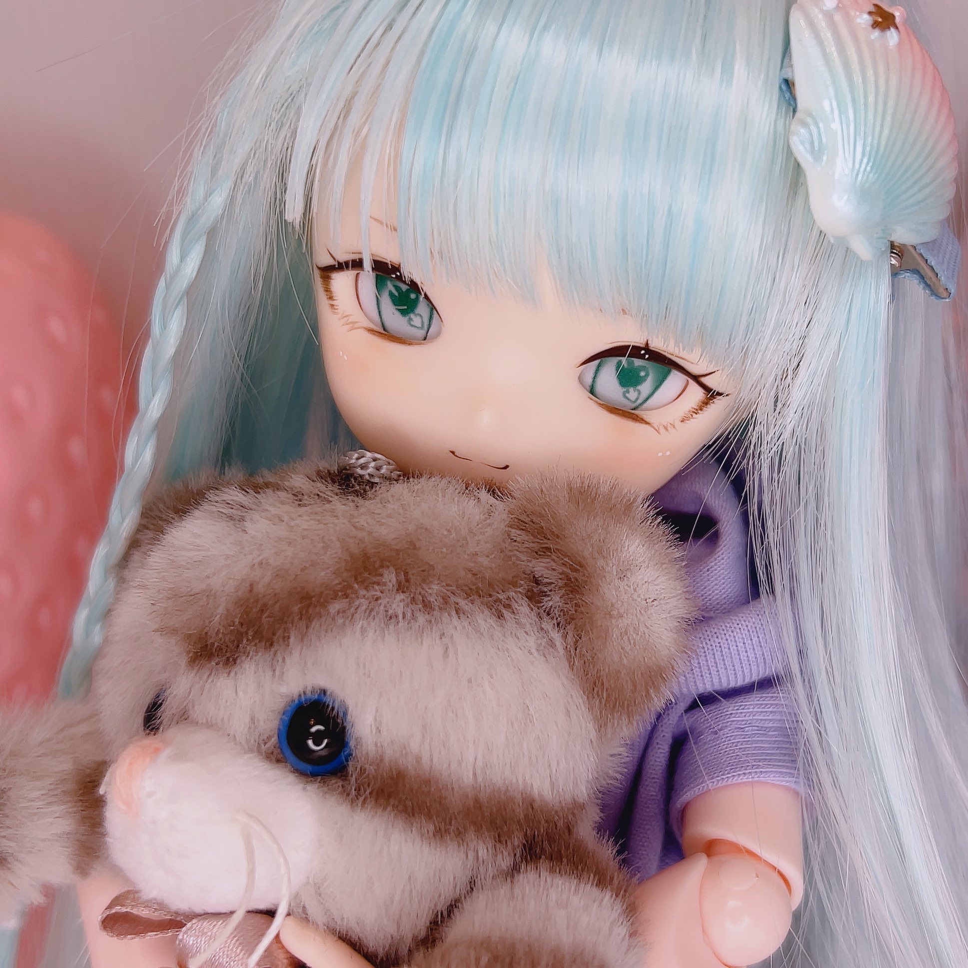 ドールメイク】IMOMODOLL MIKO褐色ヘッドをメイクしてみた