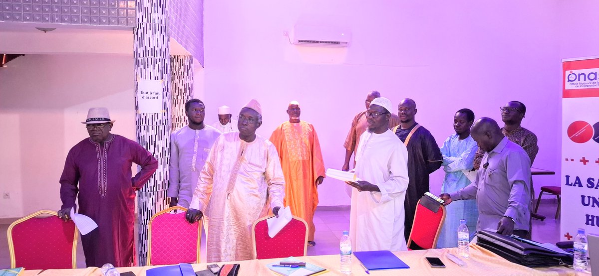 IpasFrancophone's tweet photo. Les leaders religieux au bon services de la promotion des #DSSR Y compris l’avortement sécurisé dans les limites de la loi au mali. 
En partenariat avec @IpasFrancophone , l’ONASR a mené un atelier de renforcement de capacité au profit des leaders religieux au Mali. https://t.co/sVGLE4nMNU