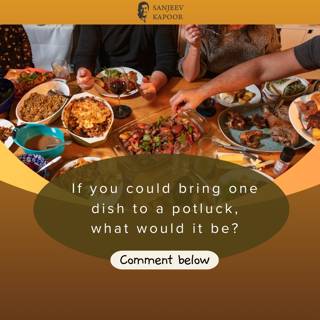 SanjeevKapoor's tweet image. Which dish would you bring to potluck? Comment below⬇️

#SanjeevKapoor #SanjeevKapoorKhazana #potluck #officepotluck #tasty #delicious
