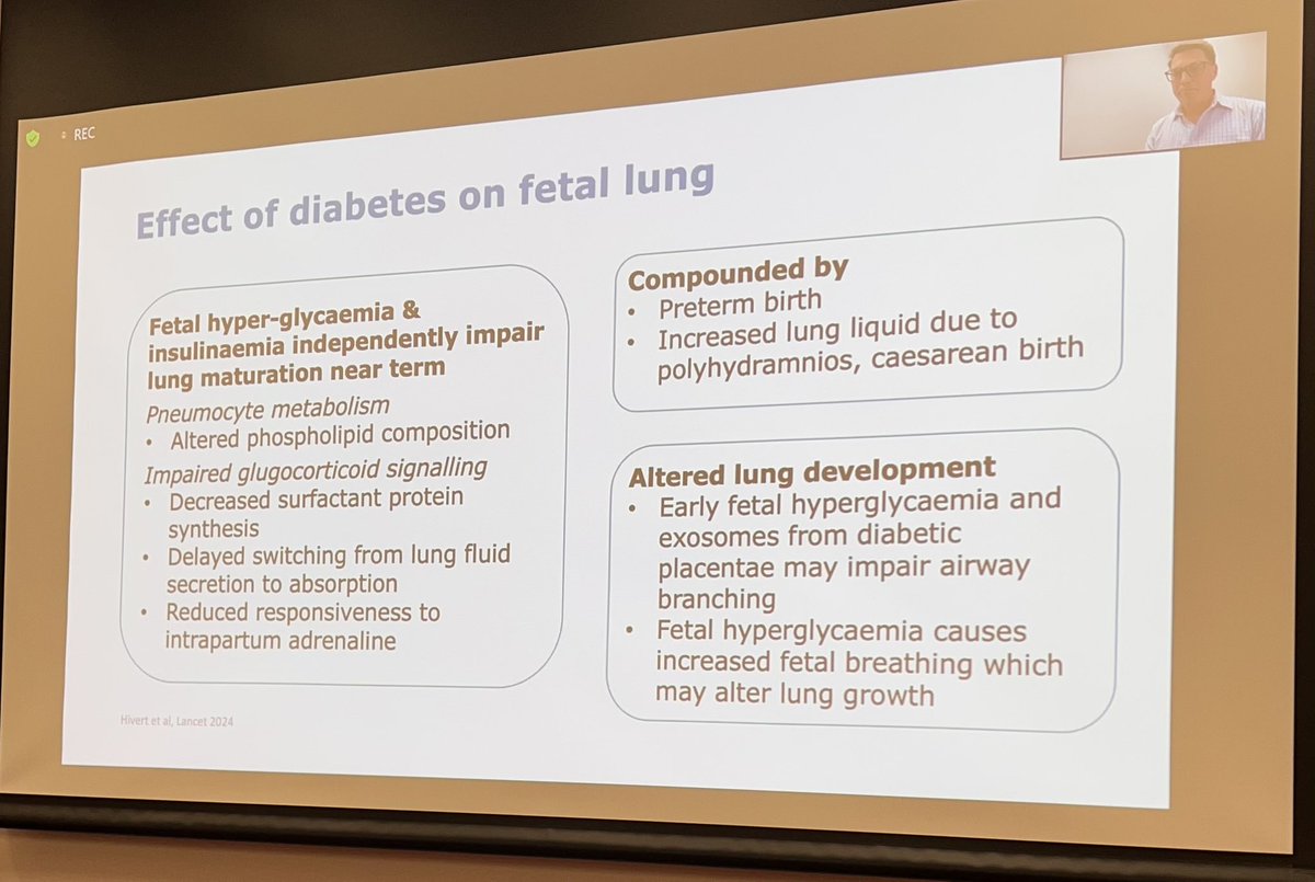 Brett J. Manley 🤷🏼♂️ (@drbretty) on Twitter photo How maternal diabetes can affect the fetal lung resulting in respiratory distress after birth… How maternal diabetes can affect the fetal lung resulting in respiratory distress after birth…