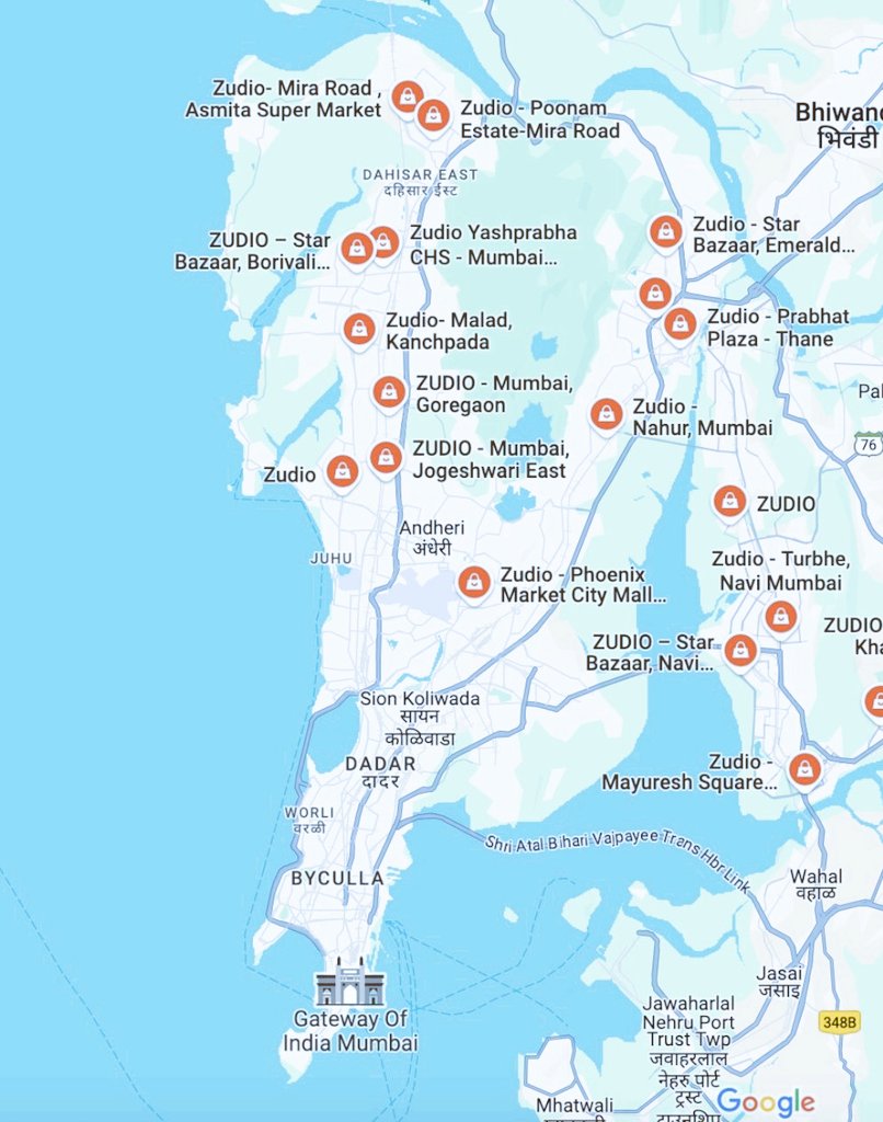 sonethaviral's tweet photo. South Mumbai people are so rich that there isn't a single Zudio there!! None! 
#SOBO #Mumbai #Zudio #Cityhumor https://t.co/w0iaziIL3v