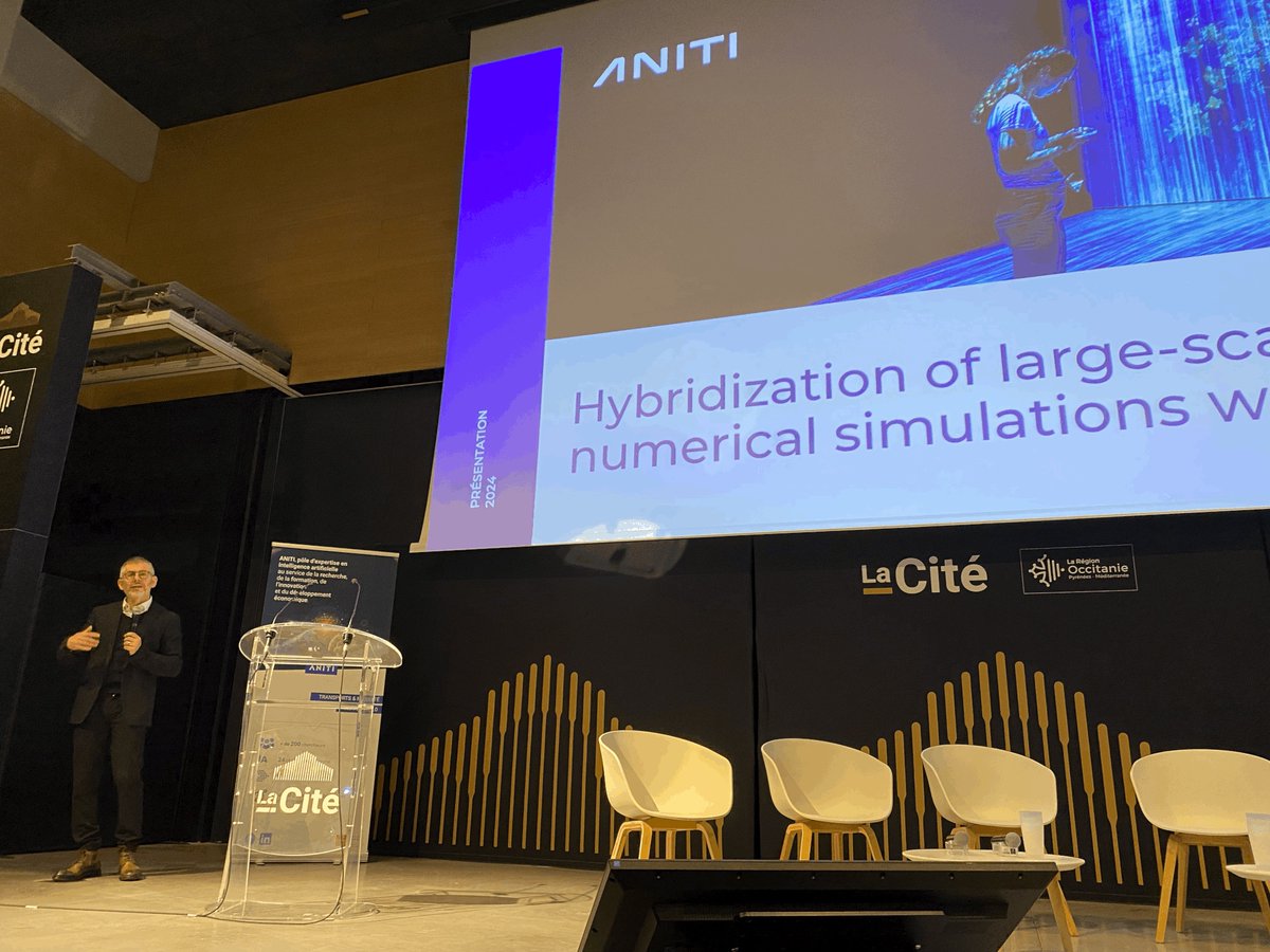 Université de Toulouse (@univ_toulouse) on Twitter photo 🚀 Succès pour les #ANITI Days ! Les 25 & 26 novembre, ANITI a réuni + de 200 personnes autour de l'#IA. Un événement majeur qui a mis en lumière les travaux des chercheur·es autour de thématiques clés telles que l'IA générative ou l’environnement.
➡️ aniti.univ-toulouse.fr/2024/11/29/un-… 🚀 Succès pour les #ANITI Days ! Les 25 & 26 novembre, ANITI a réuni + de 200 personnes autour de l'#IA. Un événement majeur qui a mis en lumière les travaux des chercheur·es autour de thématiques clés telles que l'IA générative ou l’environnement.
➡️ aniti.univ-toulouse.fr/2024/11/29/un-…