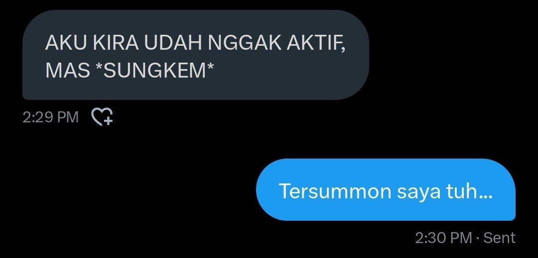 ㅤ
( Kalau pada nongol, saya ikut nongol. )
ㅤ