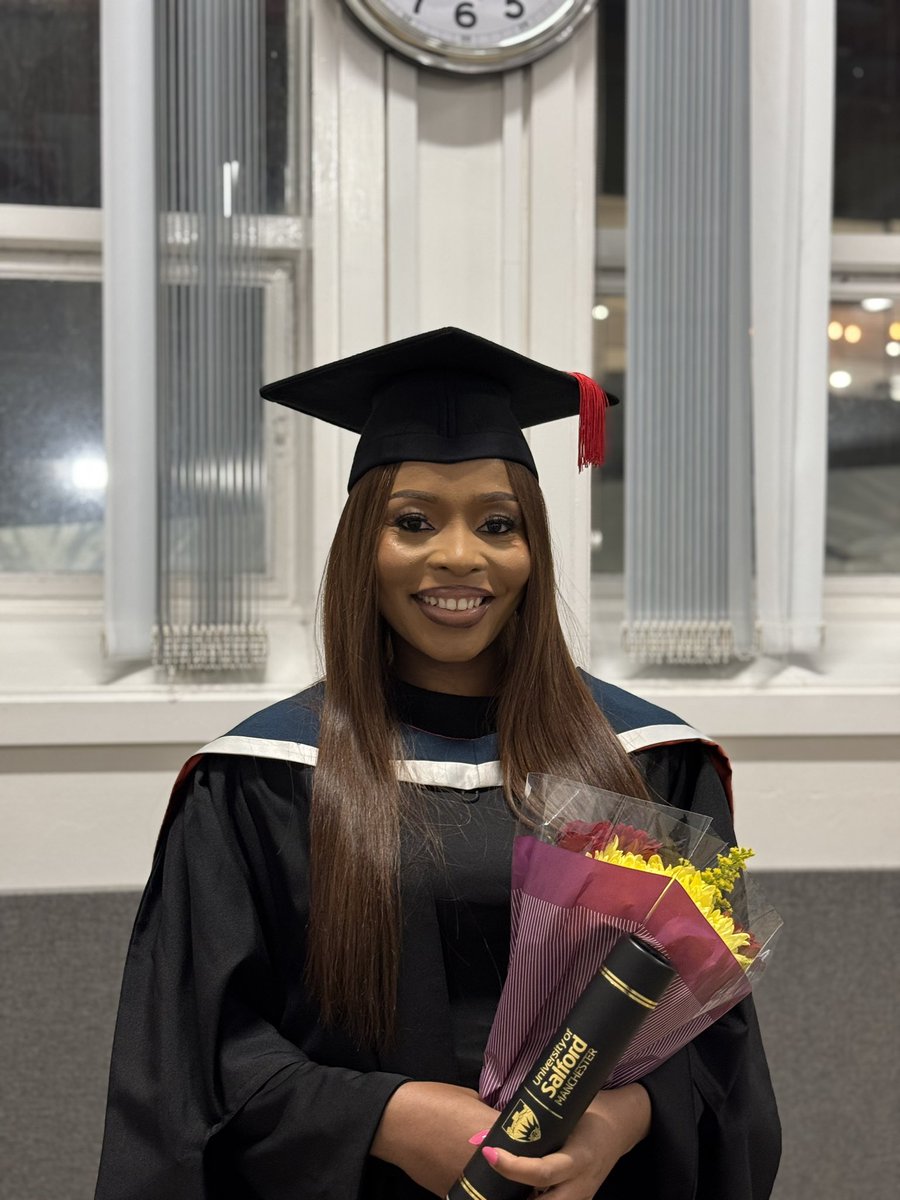 BabeFunti's tweet photo. MSc Project Management in the bag🤭
God did it! https://t.co/Tr1aDkkXiZ