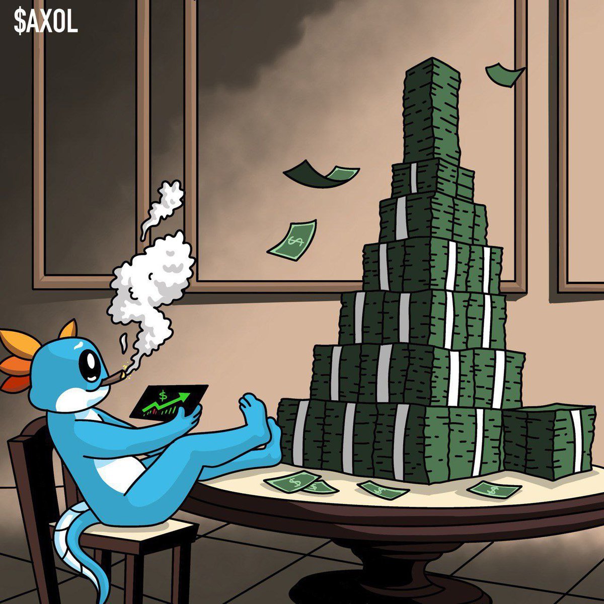AxolSolana's tweet photo. $AXOL is for those who wanna make generational wealth this cycle. https://t.co/YKRFdszkQd