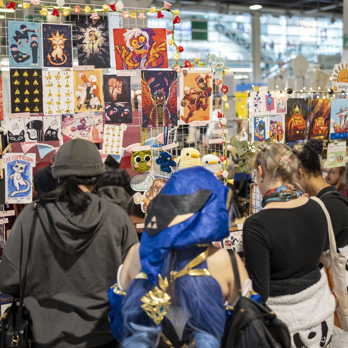 Happy faces, lots of creative energy and hundreds of reasons to get inspired!
Show some love for all the talented artists of ZURICH POP CON &amp; Game Show 2024 ❤️