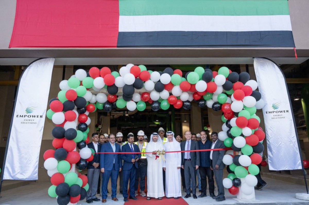 ALWATAN_UAE's tweet image. #إمباور تعلن عن انطلاق عمليات تشغيل محطة جميرا بيتش هيلز لتبريد المناطق، والتي ستصل حجم طاقتها الإنتاجية الإجمالية إلى 48,000 طن تبريد فور انتهاء كافة مراحلها.