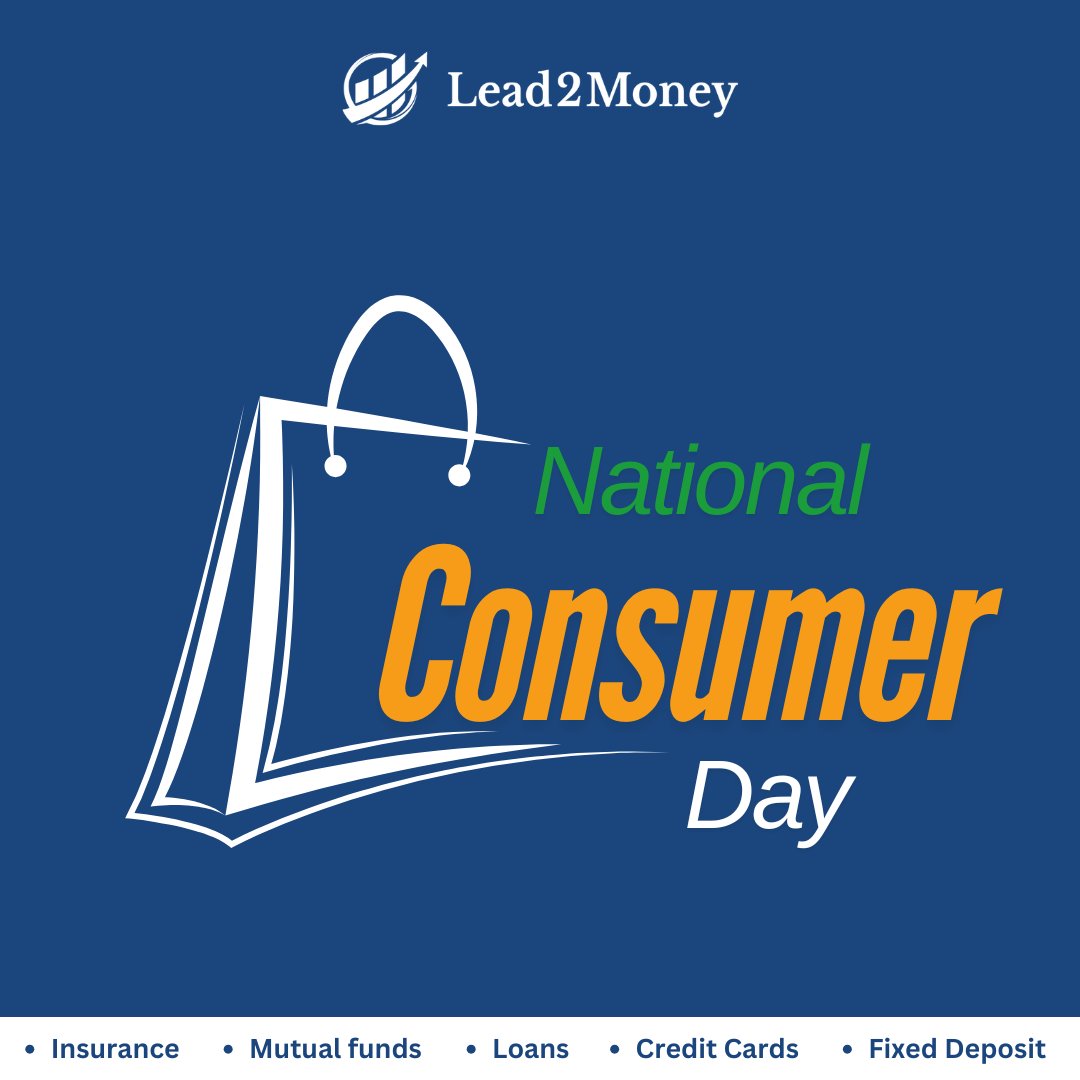 L2MISPL32's tweet photo. Empowering Consumers, Shaping the Future!
#NationalConsumerDay #ConsumerRights #Empowerment #lead2money
Download Lead2money App Now ! https://t.co/lwL6YT9mJe