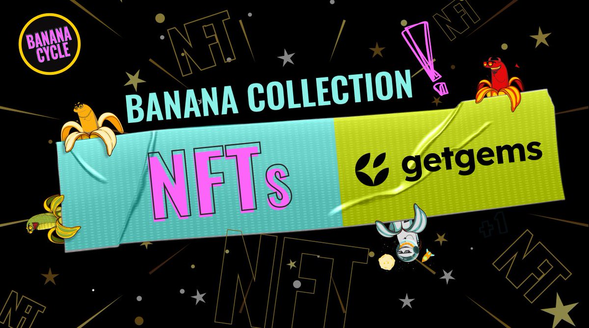 BANANA CYCLE (@bananacyclelove) on Twitter photo ๐ BANANA CYCLE NFT COLLECTION NOW LIVE ON GETGEMS.IO! ๐
Weโre thrilled to announce the launch of our Banana Cycle NFT Collection on <a href="/getgemsdotio/">Getgems ๐ - TON NFT Marketplace</a>
โ
BUY: getgems.io/bananacycle
Every two days till December 31, a limited number of NFTs will be available for sale ๐ BANANA CYCLE NFT COLLECTION NOW LIVE ON GETGEMS.IO! ๐
Weโre thrilled to announce the launch of our Banana Cycle NFT Collection on <a href="/getgemsdotio/">Getgems ๐ - TON NFT Marketplace</a>
โ
BUY: getgems.io/bananacycle
Every two days till December 31, a limited number of NFTs will be available for sale