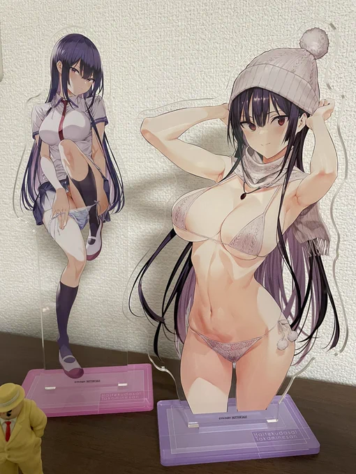 アクリルスタンドのグッズ見本いただきましたでかい! 