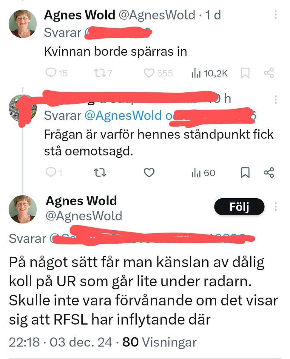 Apropå detta att försöka cancellera experter från plattformar.