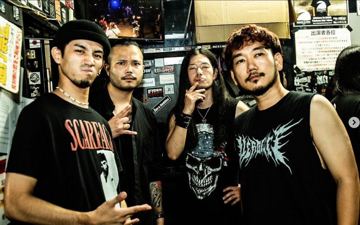 the Tide Goes Wild 出演バンド紹介
VERDELET

実力派重厚メタルコアバンド
ヘヴィなリフとエッヂの効いたシャウトで重くのしかかってきたと思いきや、壮大なメタルソロ展開が絡みつき、壮大な世界観を奏でる