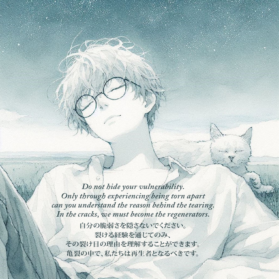 starpizzawine's tweet photo. #Poetry #Creative #Mood #詩 #創作 #再生者 #Regenerator
Regeneration is a necessary condition. Without the collapse of fragmentation and tearing, there is no rebirth. When destruction occurs, self-regeneration is the only way forward. https://t.co/eNKtYz68uK