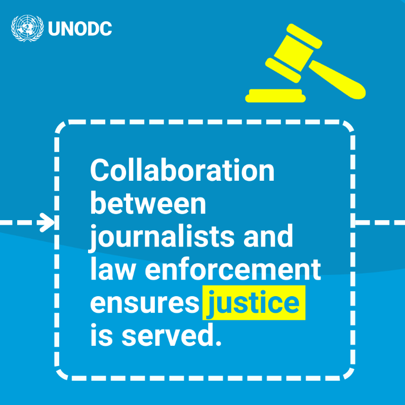 UNODC_FinCrime's tweet photo. To fight corruption, we must uncover the truth.

Investigative journalists expose wrongdoing and hold the corrupt accountable. We help Eastern African journalists strengthen their work, protect whistle-blowers &amp; improve collaboration with law enforcement.
#UnitedAgainstCorruption