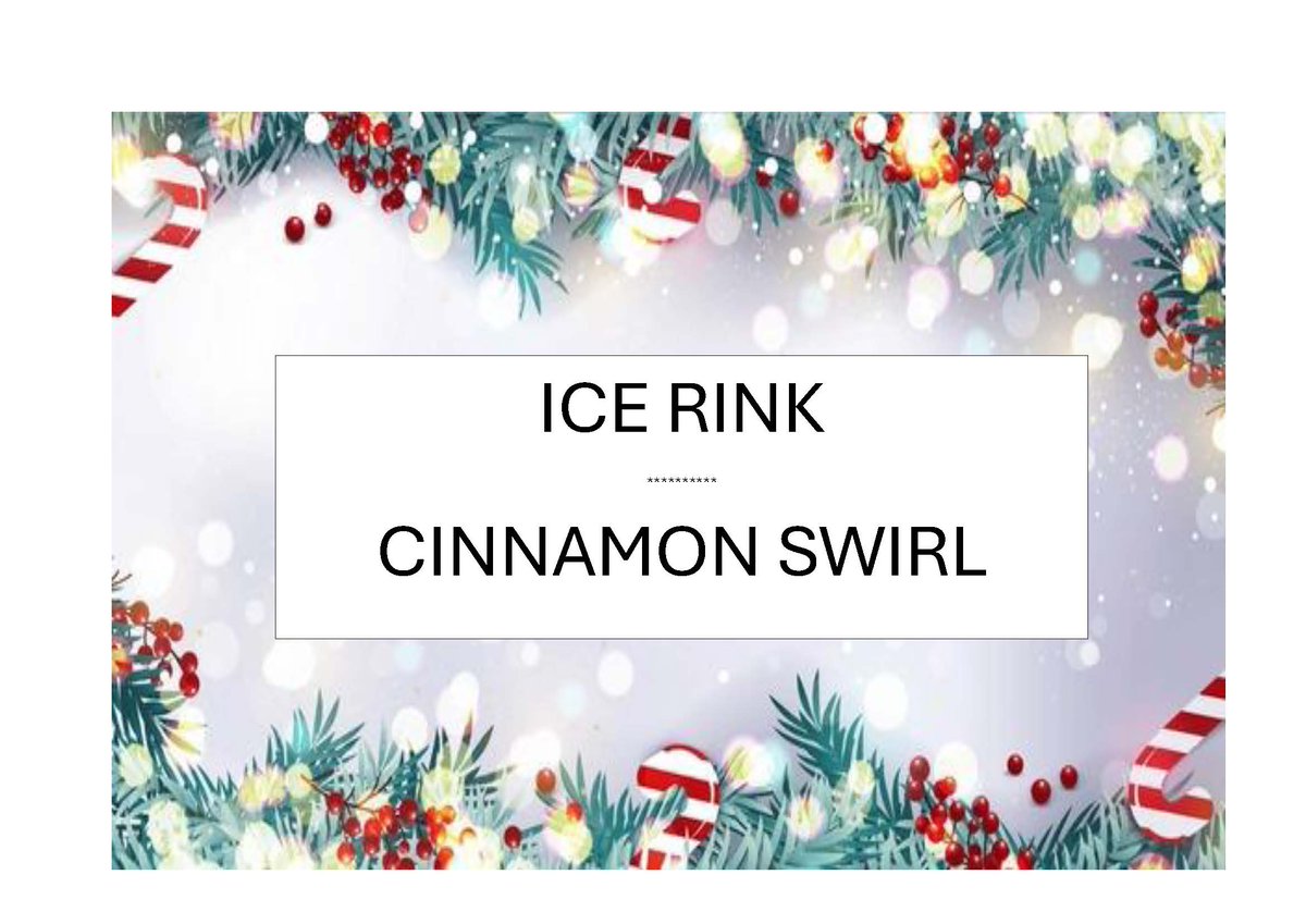 Mellors@Winstanley (@mellorswins) on Twitter photo ☃️❄️⛄️On the third day of Christmas Mellors gave to me, a FREE cinnamon swirl ⛄️❄️☃️ Show the picture below and quote ICE RINK to claim your free cinnamon swirl. Only available from main counter 1 from 8.30am.
#WinstanleyCollege <a href="/mellorscatering/">Mellors Catering Services</a> <a href="/Juliehorrocks3/">Julie Horrocks</a> ☃️❄️⛄️On the third day of Christmas Mellors gave to me, a FREE cinnamon swirl ⛄️❄️☃️ Show the picture below and quote ICE RINK to claim your free cinnamon swirl. Only available from main counter 1 from 8.30am.
#WinstanleyCollege <a href="/mellorscatering/">Mellors Catering Services</a> <a href="/Juliehorrocks3/">Julie Horrocks</a>